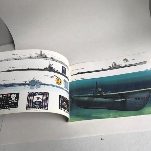 U.S. Subs In Action Vintage Book 1983 Warships No. 2 - Picture 3 of 5